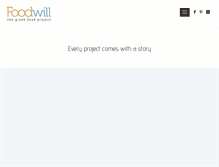 Tablet Screenshot of foodwill.net